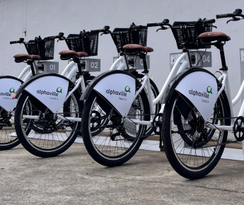 Estação de aluguel de bicicletas