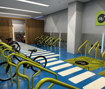 Bicicletário Shopping